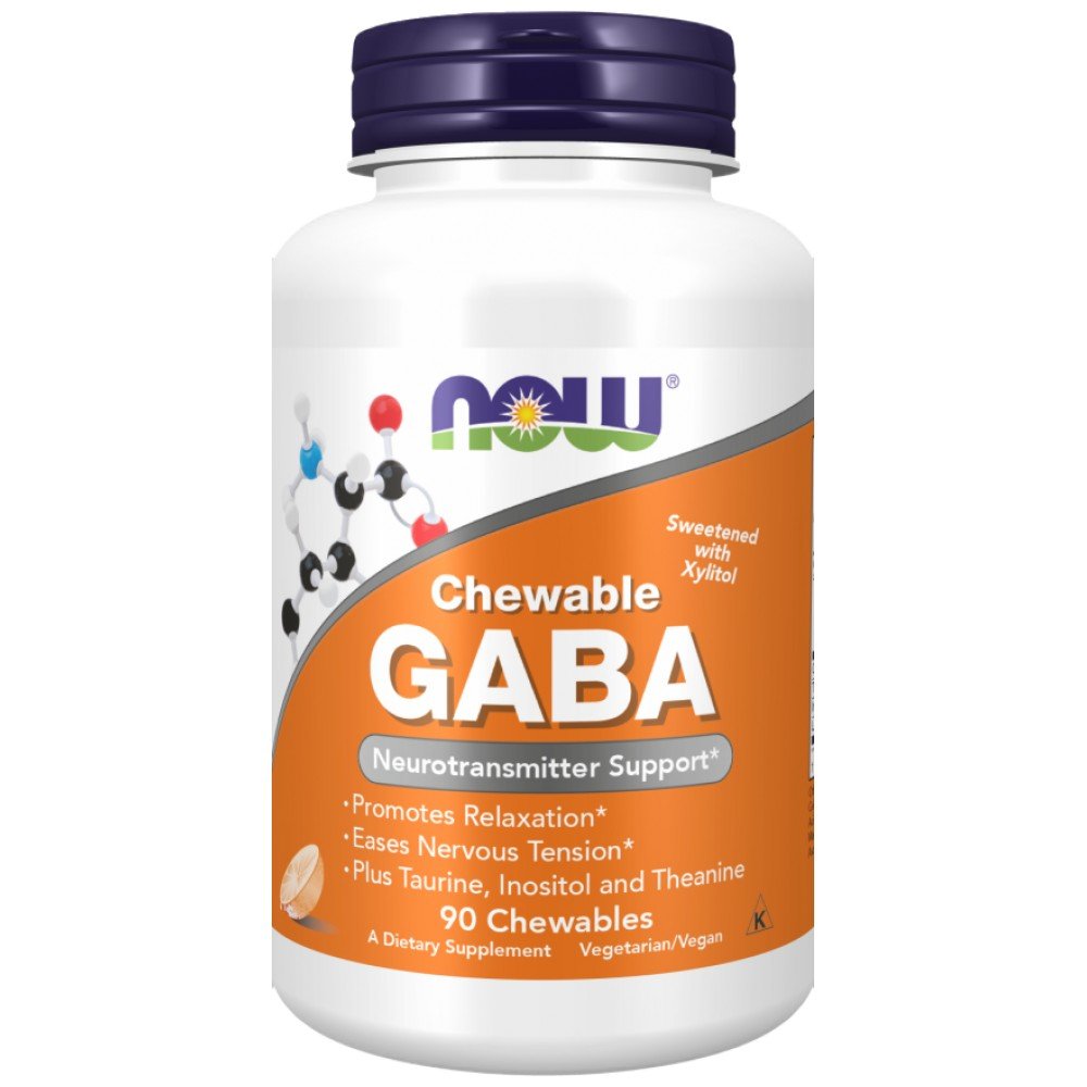 0082_MainImage_0-f21a59e-1000x1000-1 GABA Chewable | with Taurine, Inositol & Theanine - Image 1