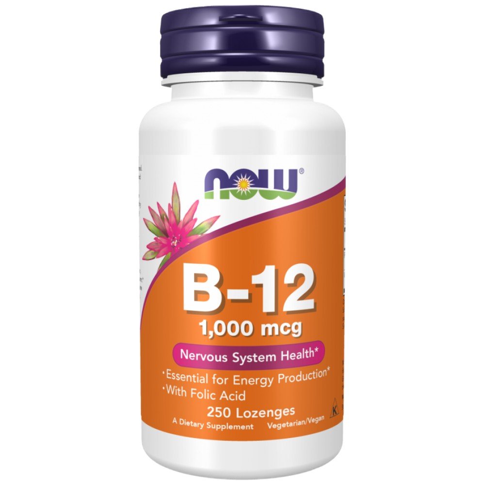 0468_MainImage_0-9bc324b-1000x1000-1 Vitamin B-12 1000 mcg | with Folic Acid - Image 1