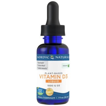 plant based vitamin d3 течна веган добавка Nordic Naturals