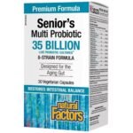 Senior’s Multi Probiotic | 35 Billion Live Cultures, 8 Strains