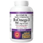 RxOmega 3 Maximum Triple Strength 1425 mg (900 mg EPA/DHA) With Vitamin D3 1000 IU