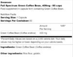 Full Spectrum Green Coffee Bean 400 mg - Image 2