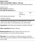 BEST MSM 1000 mg | With OptiMSM - Image 2