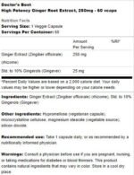 BEST Ginger Root Extract 250 mg | High Potency - Image 2
