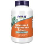 Calcium & Magnesium Softgels / with Vit D and Zinc