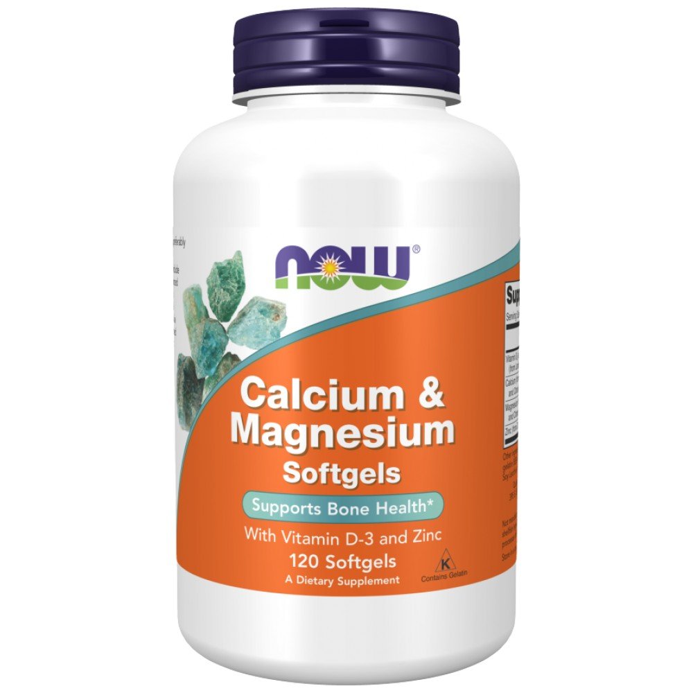 1251_mainimage-6011c31-1000x1000-1 Calcium & Magnesium Softgels / with Vit D and Zinc - Image 1