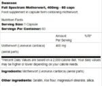 Full Spectrum Motherwort 400 mg - Image 2
