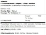 L-Citrulline Malate Complex 750 mg - Image 2