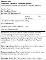 Lutein 20 mg | With FloraGLO - Image 2