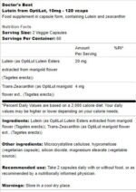 Lutein 10 mg | From OptiLut - Image 2
