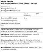 High Strength Odourless Garlic 6000 mg - Image 2