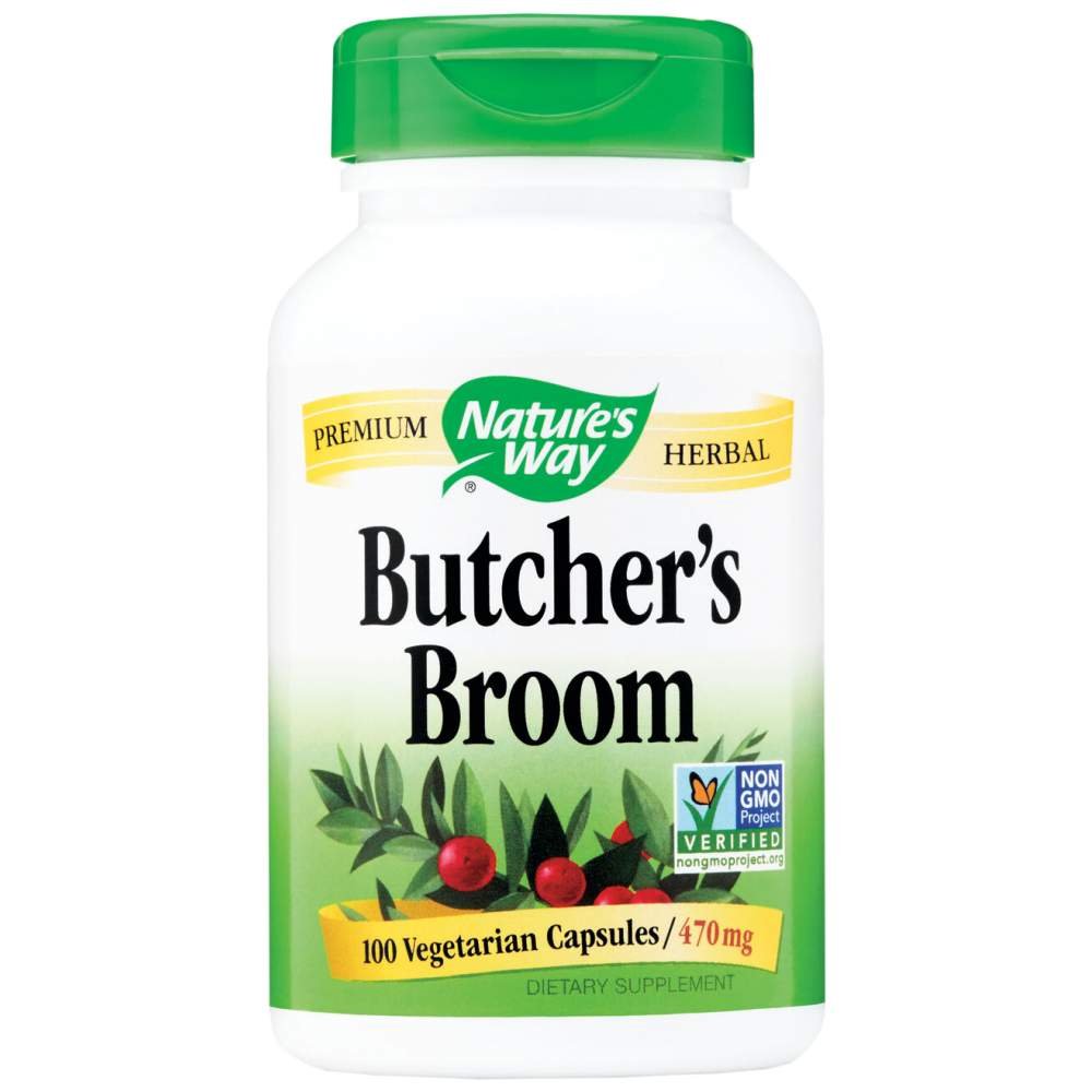 Butchers broom капсули Nature's Way 470 mg