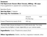 Full Spectrum Cacao 400 mg - Image 2