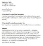PE Nutrition | L-Tyrosine 500 mg - Image 2