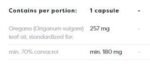 Oregano Oil 257 mg | 70% Carvacrol - Image 2