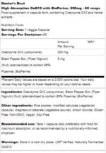 BEST CoQ10 with Bioperine 200 mg - Image 2