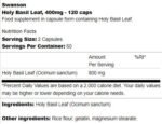 Holy Basil Leaf 400 mg - Image 2