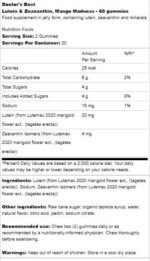 BEST Lutein & Zeaxanthin Gummies - Image 2