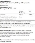 High Strength Vitamin C 1000 mg - Image 2