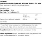 Calcium Complex 500 mg | Carbonate, Aspartate & Citrate - Image 2