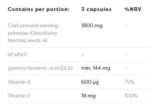 Primrose Oil 1800 mg | with Vitamin A & E - Image 2