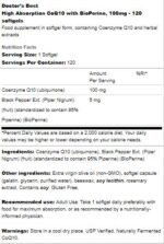 BEST CoQ10 with Bioperine 100 mg - Image 2
