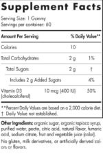 Vitamin D3 Gummies Kids 400 IU - Image 2