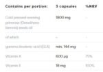 Primrose Oil 1800 mg | with Vitamin A & E - Image 2