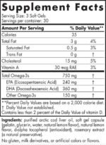 Arctic Cod Liver Oil 750 mg - Image 2