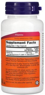 MK-7 Vitamin K-2 100 mcg - Image 2