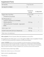Red Yeast Rice 600 mg with CoQ10 30 mg - Image 2