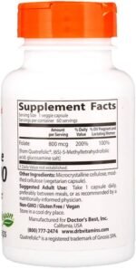BEST Fully Active Folate 800 mcg - Image 2
