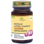 Biotin B7, Lutein, Vitamin A, Lycopene & Urtica Dioica