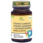 Vitamin B, Vitamin E, Magnesium, L-Selenomethionine & Nigella Sativa