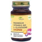 Magnesium, Vitamin E, Q10, L-Glutathione & Lycopene