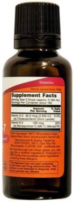 Liquid Vitamin D-3 + MK-7 K2 Drops - Image 2
