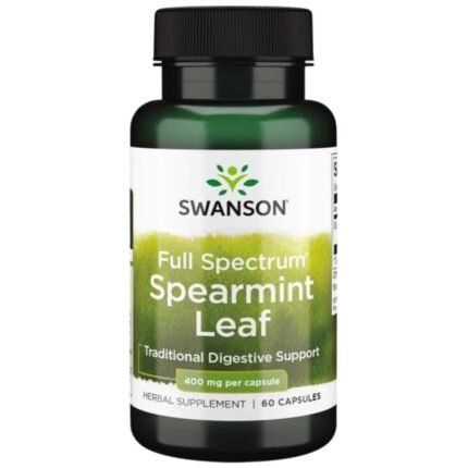 Full Spectrum Spearmint Leaf капсули Swanson с листа от мента