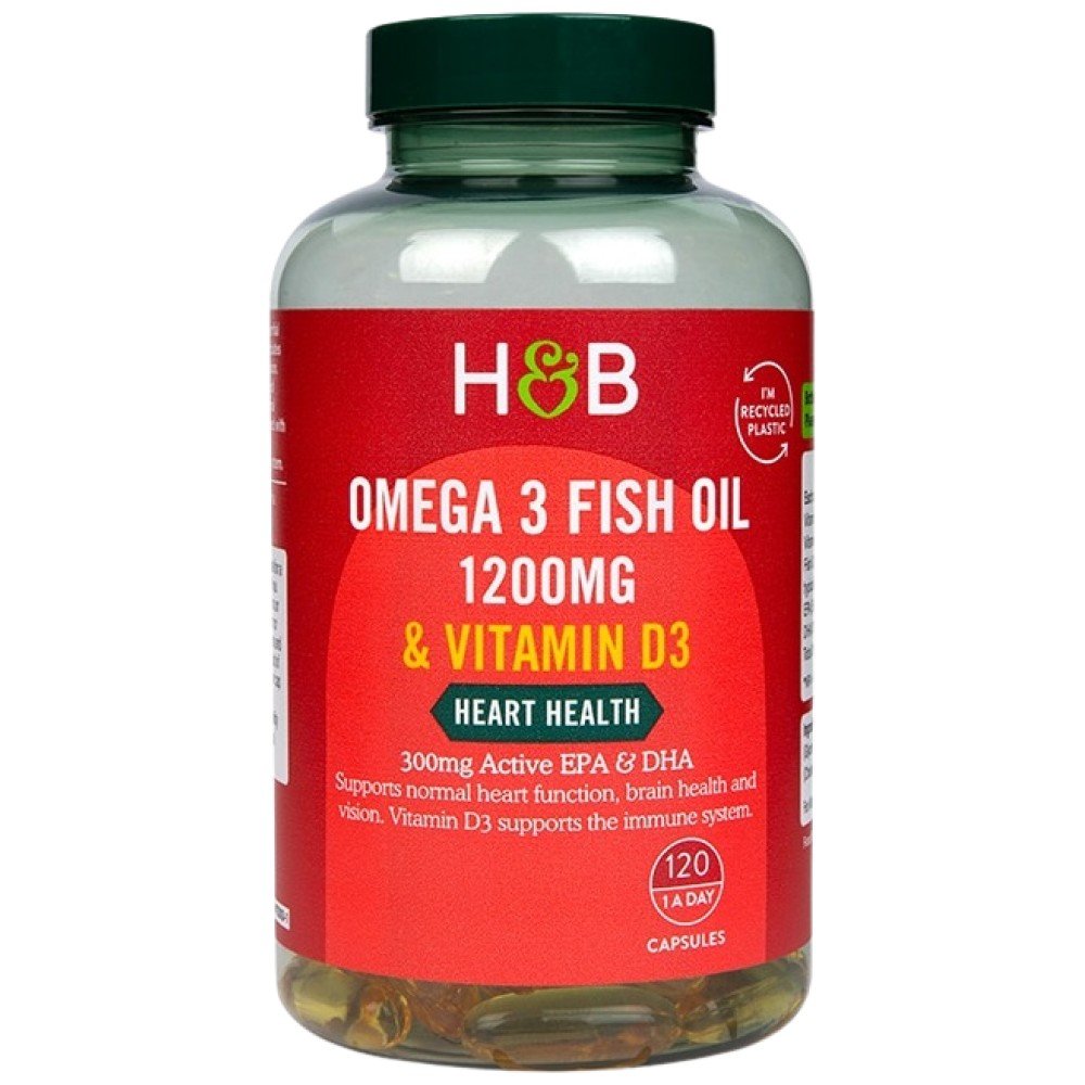 51Viu9fP66L._AC_UF10001000_QL80_-e0eef92-1000x1000-1 Omega 3 Fish Oil 1200 mg & Vitamin D3 - Image 1