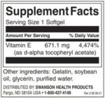 Natural Vitamin E 1000 IU - Image 2