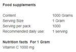 Vitamin C Antioxidant | 100% Vitamin C Powder - Image 2