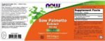 Saw Palmetto Extract 160 mg - Image 2