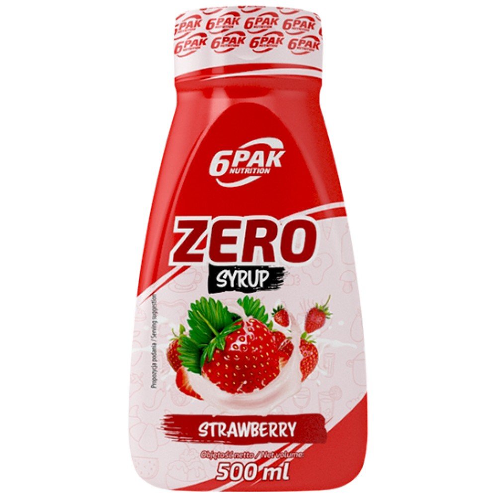6pak_zero_strawberry-84cd79e-1000x1000-1 Syrup Zero - Strawberry - Image 1
