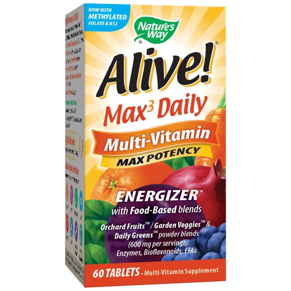 71CPdJgASgL-cc8cb3a-white-1000w Alive! Multi-Vitamin - Image 1