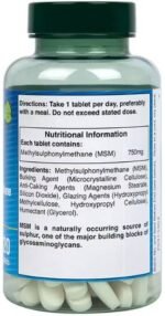 MSM / Methylsulphonylmethane 750 mg - Image 2