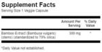 Bamboo Extract 300 mg - Image 2