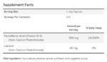 Vitamin B-5 / Pantothenic Acid 500 mg - Image 2