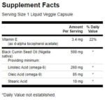 Black Cumin Seed Oil 500 mg - Image 2