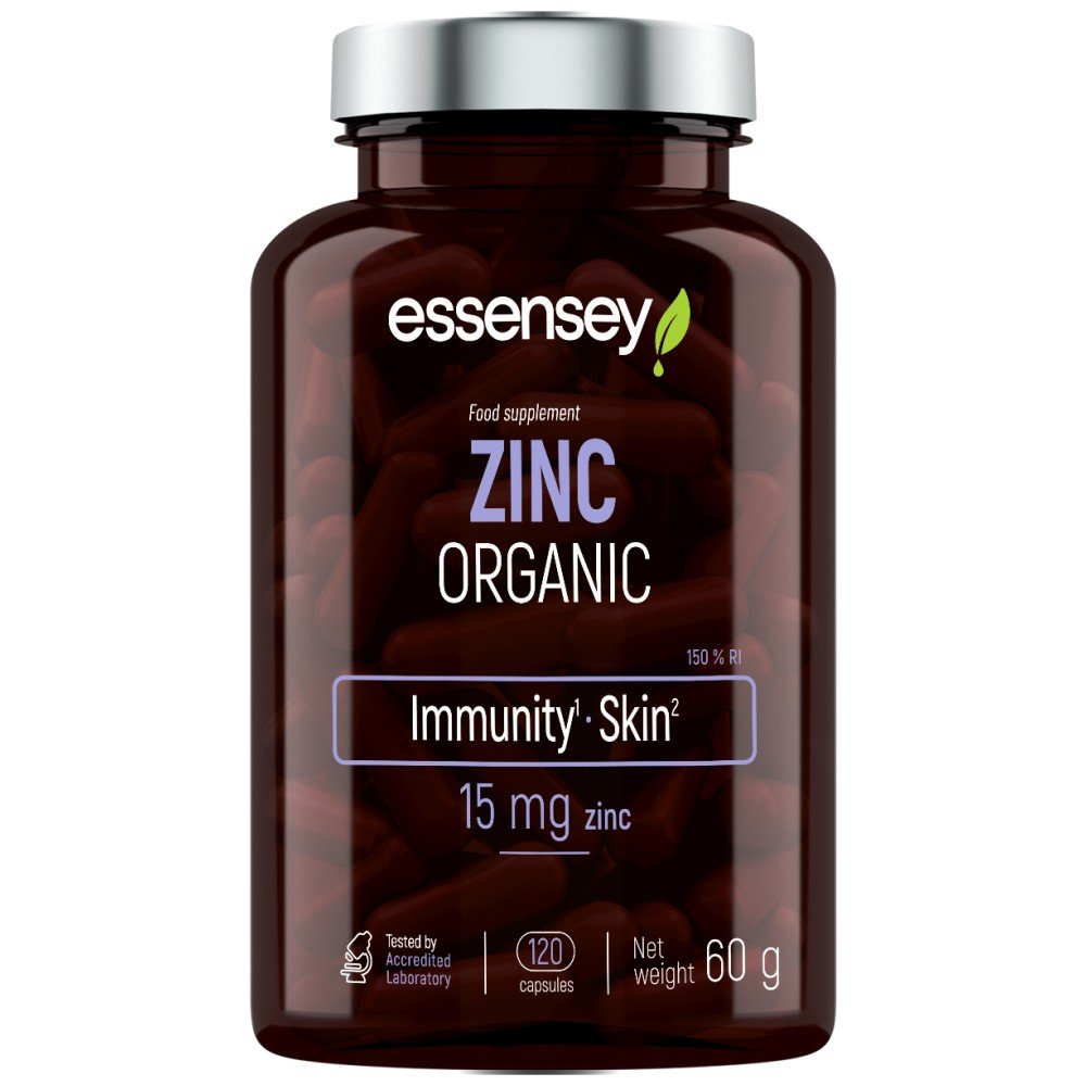 ESS_Zinc_Organic_EN-DE_1200px_front-08f6e8e-1000x1000-1 Zinc Organic 15 mg - Image 1