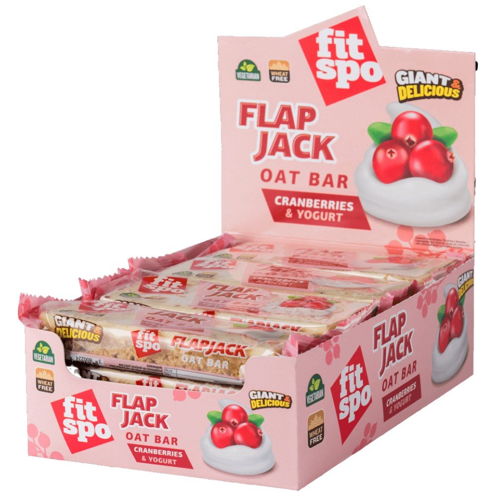 FLAPJACK_CranberryYoghurt-dfa78e2-1000x1000-1 Flap Jack - Energy Oat Bar - Image 1