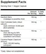 Full Spectrum Herbal Cardiovascular Care 616 mg - Image 2